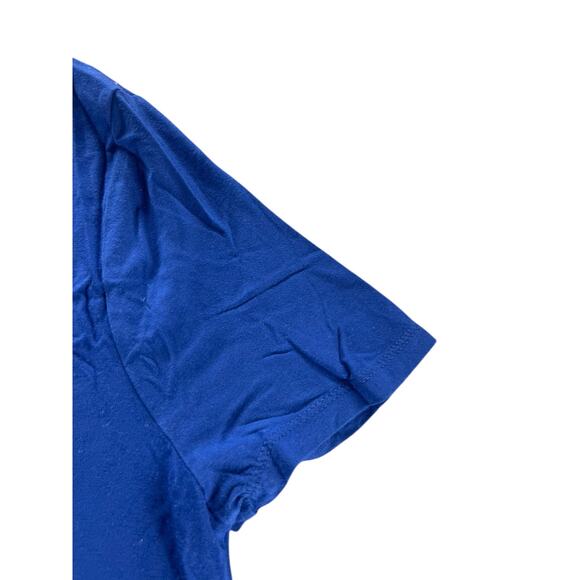 A New Day Blue Short Sleeve Scoop Neck Top T-Shirt Women's Size Small - Picture 5 of 8